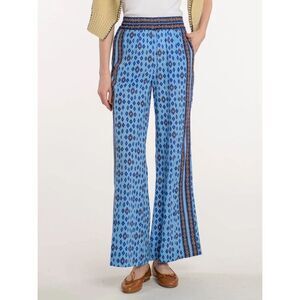 Elizabeth‎ James The Label Womens Wide Leg Printed Cotton Sutton Pants Sz XS NWT